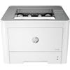 HP LaserJet 408dn 7UQ75A, Stampante a Singola Funzione A4, Stampa Fronte e Retro Automatica in b/n, 42 ppm, USB, Gigabit Ethernet, HP Smart, Display LCD a 2 righe, Grigia