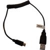 vhbw Cavo USB-A a Micro-USB vhbw per diversi dispositivi come smartphone, tablet, hard disk - cavo dati, 100 cm, nero