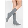 Calzedonia Calzini Con Cashmere A Trecce Grigio