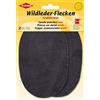 Kleiber - Toppe per Maniche/Pantaloni Grandi in camoscio da Cucire, Grigio