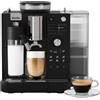 Breville Prima Latte AutoLuxe Macchina per Espresso, Nero | Macchina da caffè con macinino, macinacaffè con due contenitori per chicchi, montalatte, 12 preimpostazioni per bevande