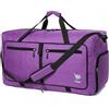 Bago Borsone da viaggio da 40 L, 60 L, 80 L, 100 L, 120 L, 140 L, borsone da viaggio, resistente, leggero, impermeabile, pieghevole, con scomparto per scarpe, borsa da notte pieghevole per uomini e