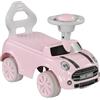 AIYAPLAY Macchina Cavalcabile per Bambini 18-36 Mesi a Spinta Manuale Rosa | Auto per Bambini con Clacson, Volante Funzionante, Sedile Antiscivolo in PP, 53x25x35cm
