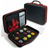 Vootnifig Battling Top Organizer Case 6 Slot EVA Storage (12-slot rosso) | Contiene 12 top da combattimento in modo sicuro, slot rotondo personalizzato, previene graffi, ideale per le collezioni