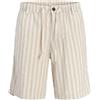 Jack & Jones - Jpstjaiden Bondi Linen Stripe Short Reg, Jpstjaiden Bondi Linen - Pantaloncini a Righe Uomo
