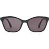 OPULIZE KAT Occhiali da Sole - Montatura a Occhi di Gatto - Nero - Uomo e Donna - Cerniere a Molla - S59-1