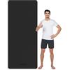 CAMBIVO Tappetino Palestra TPE Antiscivolo 213 x 81 x 6 mm per Adulti | Materassino Yoga e Pilates Extra Largo con Cinghia per Fitness, Ginnastica e Workout a Casa e in Palestra