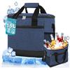 Vortix Borsa Termica 15L, Borsa Frigo Piccolo per Uomini Donne Bambini, Cooler Bag Portatile, Borsa Porta Pranzo, Lunch Bag per Ufficio, Picnic, Campeggio, Mare, Barbecue
