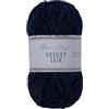 Utopia Crafts Velvet Lux Chenille Super Soft Chunky Yarn for Knitting and Crochet 100g (Midnight Blue)