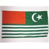 AZ FLAG Bandiera Azad Kashmir 90x60 cm Poliestere 100D 2 Occhielli | Uso interno ed esterno bandiera decorativa del Cachemire doppie cuciture e bordi rinforzati con occhielli metallici