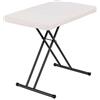 Lifetime Tavolo Personale Regolabile in Altezza, 76,2 cm, Colore: Mandorla