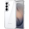 JETech Cover per Samsung Galaxy S26, Anti-Ingiallimento, Trasparente | Protezione Antiurto, PC Retro Rigido Antigraffio, Protezione Completa Fotocamera, Custodia Bumper TPU Trasparente Resistente