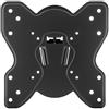 deleyCON Universal TV & Monitor Montaggio a Parete 17" - 47" Pollici (43-119cm) a 30Kg & VESA 200x200 - Inclinabile - Solo 37mm di Distanza Dalla Parete