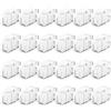 deleyCON Modulo Keystone Jack RJ45 CAT6 (Set da 24 Pezzi) per Cavo LAN - 1 Gbit/s - T568A/T568B, AWG 23-26 UTP - Plastica - per Patch Panel, Presa di Rete - Bianco