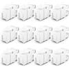 deleyCON Modulo Keystone Jack RJ45 CAT6 (Set da 12 Pezzi) per Cavo LAN - 1 Gbit/s - T568A/T568B, AWG 23-26 UTP - Plastica - per Patch Panel, Presa di Rete - Bianco