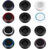 AYESY Joystick Cap, 12 Pezzi Tappi Pulsanti per Grip compatibile con PS5 Tappi Pulsanti in Silicone Copertura gommini joystick compatibile con PS4 e Xbox Protezione Grip Joystick Cap Accessori