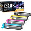 Kuva Cartucce di Toner TN248XL Alta Capacità Compatibili Sostituzione | per TN248XL BCMY DCP-L3520CDW DCP-L3560CDW HL-L8230CDW HL-L3220CW MFC-L3740CDW MFC-L8390CDW