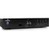 auna AV2-CD508BT amplificatore Hi Fi (600 Watt, ingressi AUX e RCA per collegare dispositivi esterni, interfaccia Bluetooth, illuminazione a LED, telecomando incluso) - nero