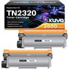 Kuva TN2320 Cartucce di Toner compatibile per Brother TN2320 TN2310 TN 2320 | per MFC-L2700DW L2700DN L2720DW L2740DW per DCP-L2500D L2540DN per HL-L2300D 2360DN L2340DW (Nero, 2-Pack)