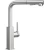 CECIPA Rubinetto Lavello Cucina con Doccetta - Miscelatore Cucina Estraibile, Rubinetti Cucina in Acciaio Inox, Fontana lavello cucina con 2 Tipi di Getto, Rubinetto Cucina Girevole a 360°