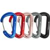 flintronic 5 Pezzi Moschettone Portachiavi, Piccoli Moschettone Piccolo Alluminio, Moschettoni a Sgancio Rapido, Portatile Moschettoni Multipli, per Zaino Cani al Guinzaglio Campeggio Pesca Viaggi