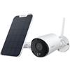 Amazon Renewed Reolink 1080P Telecamera Wi-Fi Esterno Senza Fili, Argus Eco a Batteria+Pannello Solare, Rilevamento Movimento PIR, Audio a 2 Vie, Visione Notturna(Ricondizionato)