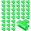 OFFCUP 40 Pezzi Morsetti per Serra, 11mm Clip Piante Clip Serra Antiscivolo | Clip per Pellicola per Serra, Clip per Cerchio a Tunnel, per Copertura di File di Film Rete Tunnel Hoop (Verde)