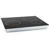 Klarstein Piano Cottura Elettrico Vetroceramica, Piano Cottura Elettrico 4 Fuochi Moderno, 4 Piastre 6500W Integrato, Vetroceramica Touch con Timer