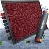 Bodenständig® Zerbino ingresso esterno - antiscivolo e assorbente rosso | Sistema di scanalature 2.0 - zerbino ingresso esterno 60x90cm - misura perfetta per la porta, ideale interno ed esterno