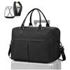 WEPLAN Borsone da Viaggio Donna Borsa Bagaglio a Mano 45x36x20 Easyjet | Borsa da Viaggio con Spazio Espandibile Borsa Parto Ospedale Mamma Borsa da Cabina Weekend Borsone Palestra,D02-Nero