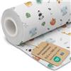 Amazinggirl Tessuto al metro waffle piquet 0,5M x 160 cm - Tessuti e stoffe per cucito creativo decorazione e fai da te Stoffa ideali per abbigliamento arredamento scampoli e progetti sartoriali Oeko-Tex Safari