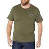 True Religion Buddha Logo Short Sleeve Tee T-shirt Uomo (Pacco da 1) | Morbido cotone, traspirante, scollo rotondo, vestibilità classica, logo accattivante sul petto, magliette grafiche per