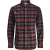 JACK & JONES Camicia In Flanella Regular Fit | Regular Fit, Maniche lunghe, Casual, Temperatura massima 30°C ciclo normale