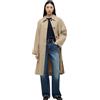 Tommy Hilfiger Cotton Coat Ww0ww49842 Cappotto monopetto Donna (Pacco da 1)