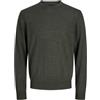 JACK & JONES Plus Size Felpa Semplice | Regular Fit, Semplice, Maniche lunghe, Casual, Temperatura massima di 40°C ciclo molto delicato