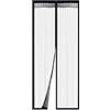 Windfromort Zanzariera Porta Finestra 90 * 210cm - Zanzariera Magnetica - Zanzariera Magnetica Porta Finestra, Tessuto in Poliestere, Chiusura Automatica con Magneti, Installazione Adesiva Senza Fori