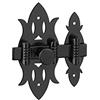 Thirard Chiavistello rustico per mobile 40 x 82 mm in acciaio nero - THIRARD