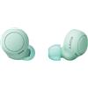 Sony Auricolari WF-C500 True Wireless - Fino a 20 ore di durata della batteria con custodia di ricarica - Compatibile con l'Assistente Vocale - Microfono integrato per le telefonate - Connessione Bluetooth affidabile - Verde