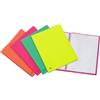 Favorit Portalistino Favorit Sviluppo Neon colori assortiti - finitura liscia - 22x30 cm - 30 buste