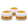 Natureluxy Set di 3 creme anti-ride Argan del Marocco per la cura degli occhi per il viso ringiovanente ideale in crema da giorno e crema da notte 100 ml 3.33 fl oz Cura anti-invecchiamento Nutre Hydrate