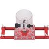 Neiyty Base per Fresatrice per Legno 2 in 1 in Lega di Alluminio per | Staffa Compatta per Scanalatura del Palmo, Spessore del Pannello 0-40 Mm, Corpo in ABS, Taglio Curvo per Mobili Dell'armadio
