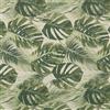 Kt KILOtela - - Tessuto di tappezzeria, gobelin Jacquard, scampolo da 280 cm di Larghezza e Lunghezza a Scelta in Misure di 50 cm, Foglie Tropicali Monstera, Verde