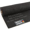 The Felt Store Feltro acustico al metro, spessore 10 mm, prodotto in Germania (nero, 500 x 200 cm)