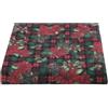 SaRani Tessuto Cotone a Fantasia Natalizia Taglio 280x280 cm al Metro Rosso Natale Scozzese (Taglio (280x280 cm, Scozzesa Stella)