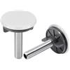 Schläfer 440811 - Tappo Copriforo Universale per Lavandino Bagno, Bidet e Cucina, Diametro 50mm, Tappo di Copertura per Sanitari, Finitura in Ottone, Colore Bianco, 2 Pezzi