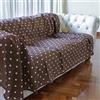 Morbidissimi Telo arredo Foulard Multiuso Dis. Pois 160x280 cm N929 Marrone