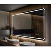 A ARTFORMA Specchio 150x70 cm LED129 x17, L129, Illuminazione | 150x70 cm, su Misura, Personalizzate, L129, Specchio a Muro, Specchio con Illuminazione