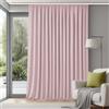 Deconovo Tenda Oscurante Termica per Interni, 1 Pannello, 300x260 cm | Con Nastro a Matita, 2 Stili di Montaggio, Isolanti Caldo e Freddo, per Camera da Letto e Soggiorno, Rosa Cipria