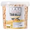 Terre Dei Trulli Tarallini Tradizionali, 1 Secchiello Da 1kg | Taralli Pugliesi Per Uno Snack Veloce E Gustoso, Snack Salati Per Un Aperitivo Snack Genuino