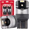 AMIO Lampadine a LED FULL CANBUS PRO W21/5W 2x1860 SMD, luce bianca, 12V 24V - AMIO-03601